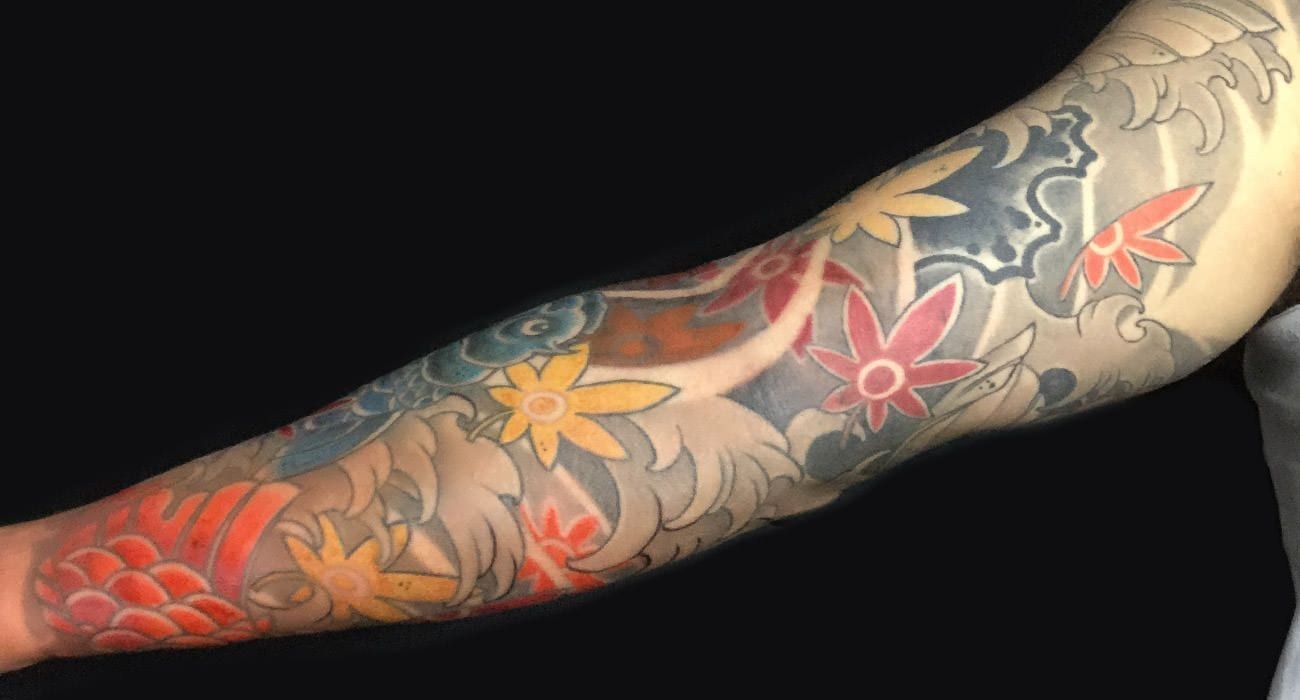 Tatuaje de peces koi, dragón koi y momiji 5 peceskoiydragonkoi detalles4 Tatuaje de peces koi, dragón koi y momiji - Peces Koi y Dragón Koi